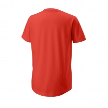 Wilson Tennis Tshirt Emoti Fun Tech (Baumwollmix) rot Jungen